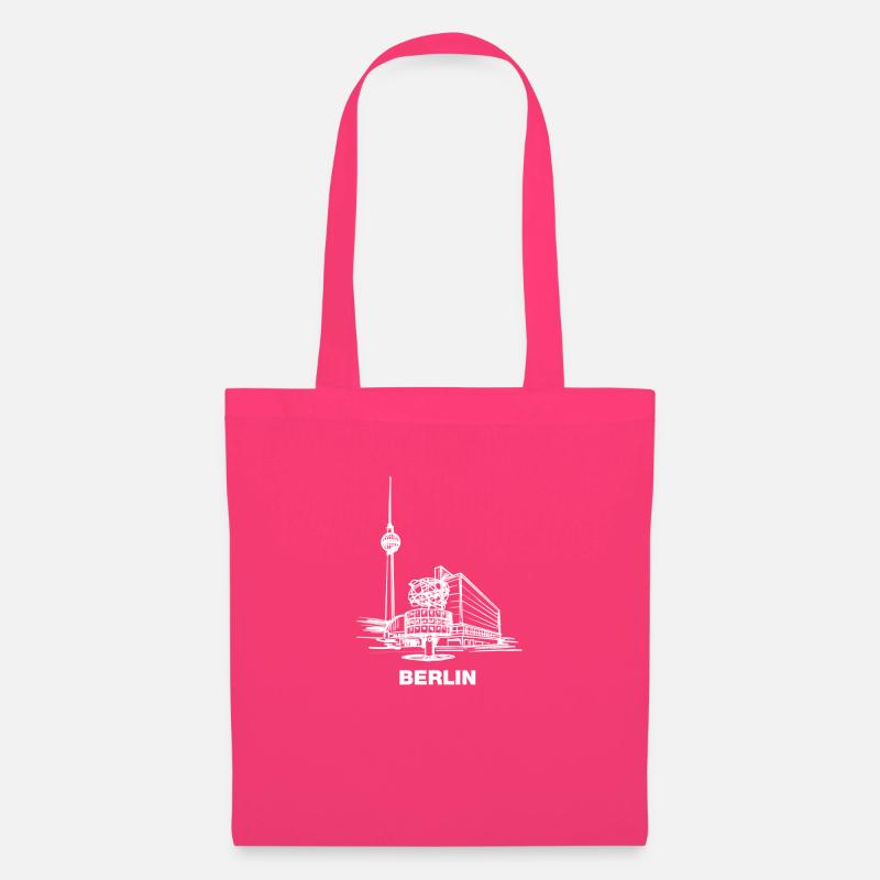 Berlin - Alex/Fernsehturm - Stoffbeutel - Azalea