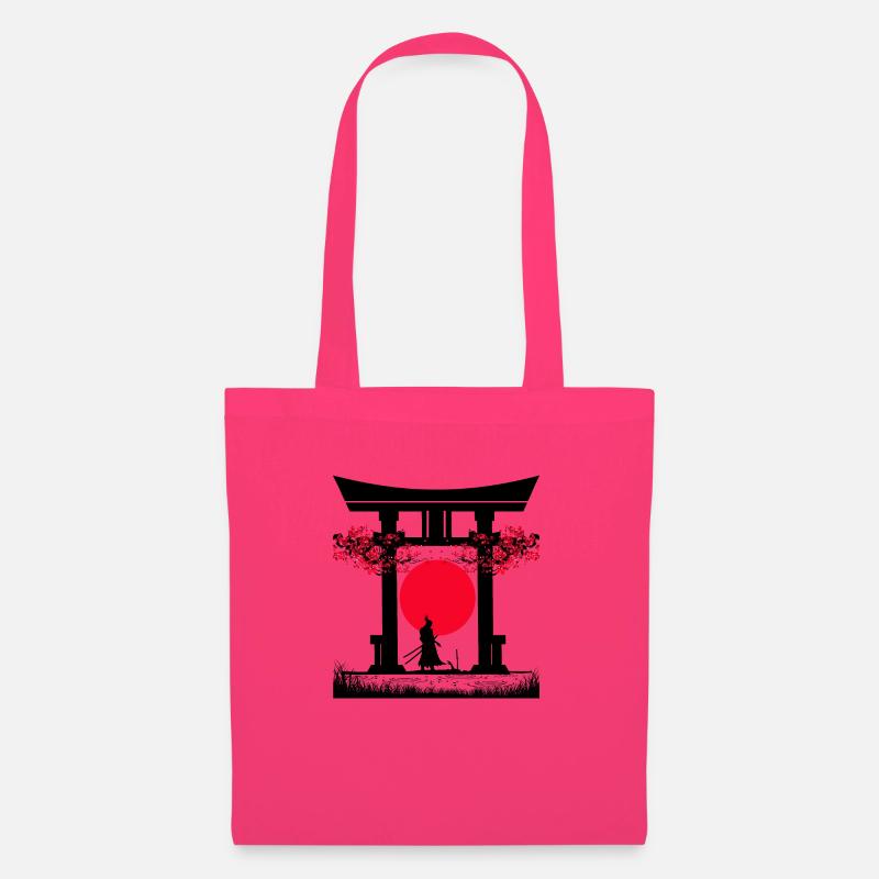Samurai Torii Tor | Japanische Vibes - Stoffbeutel - Azalea
