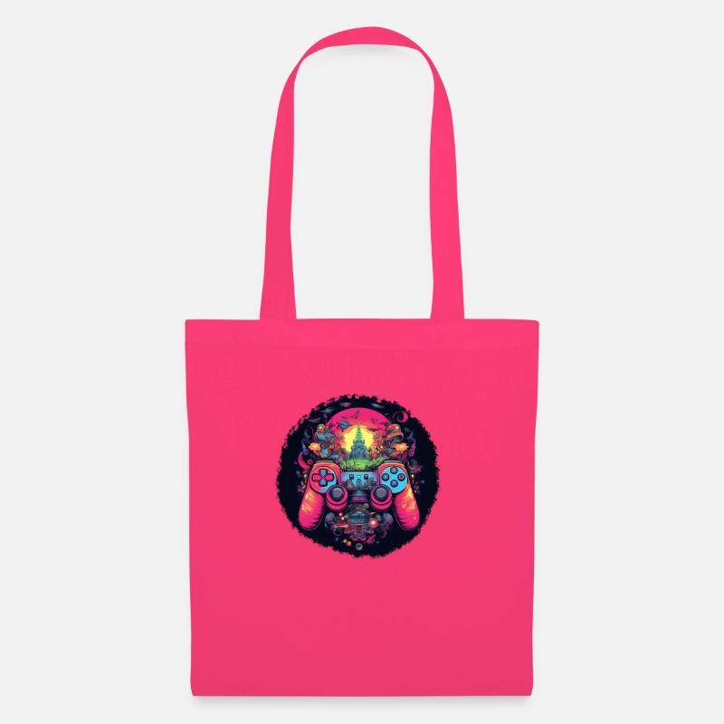 Controller Mess - Tote Bag - azalea