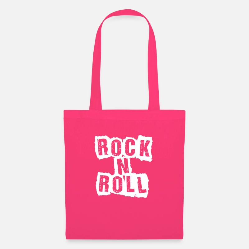Rock'n'Roll-Logo mit auffälligem Logo - Stoffbeutel - Azalea