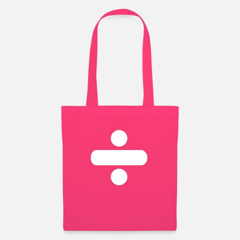 Geteilt Symbol Mathe - Stoffbeutel - Azalea