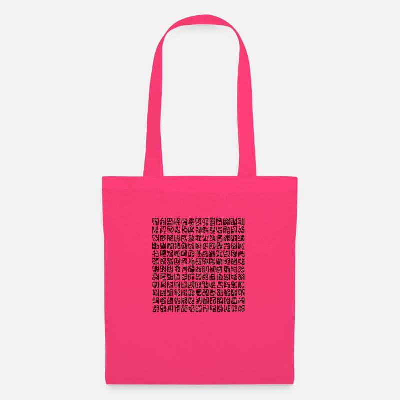 Glyphs - Stoffbeutel - Azalea