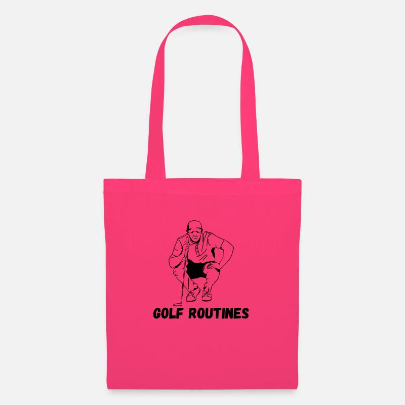 Golf-Routinen - Stoffbeutel - Azalea