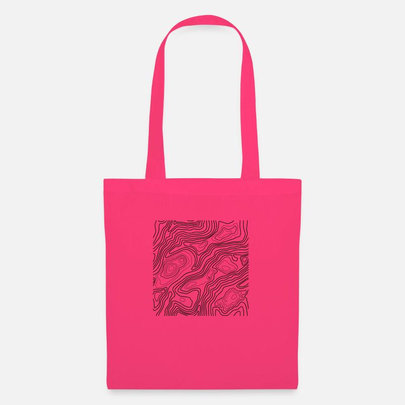 Topografie - Stoffbeutel - Azalea