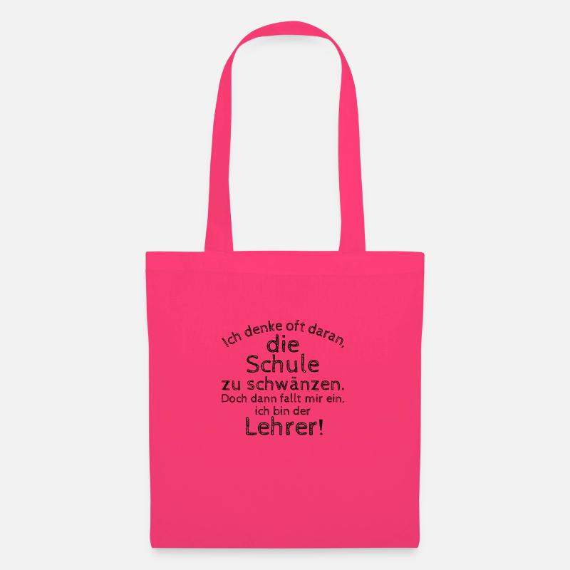 Schule Student Lehrer - Stoffbeutel - Azalea