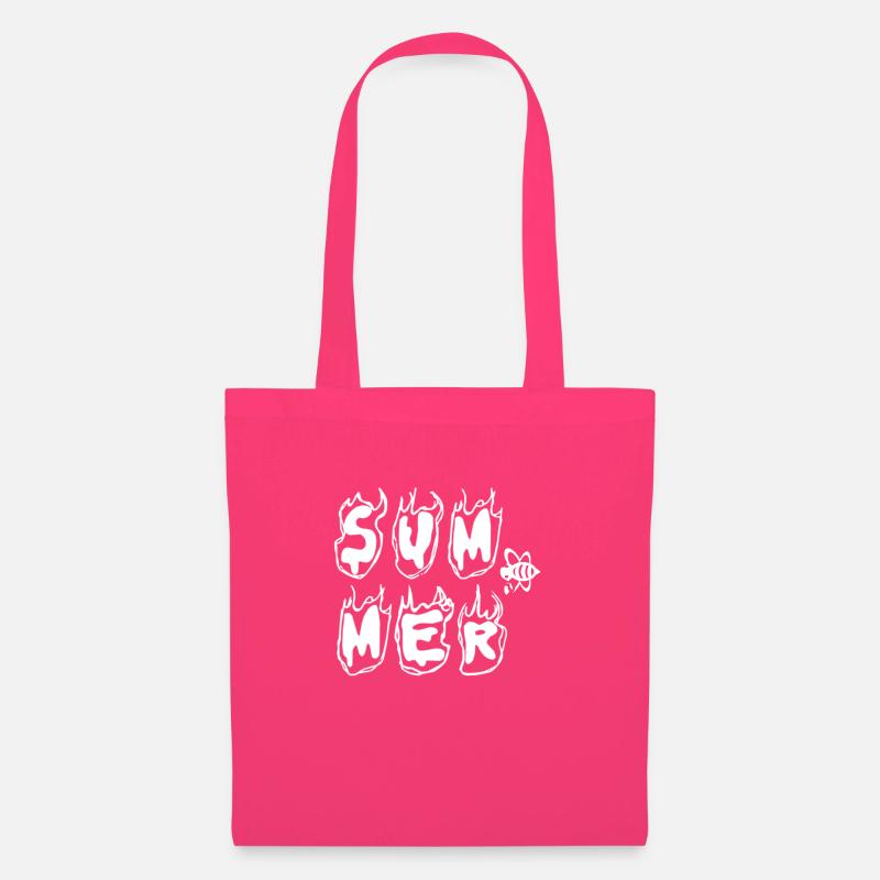 Conception de texte simple - Sac en tissu - rose azalée