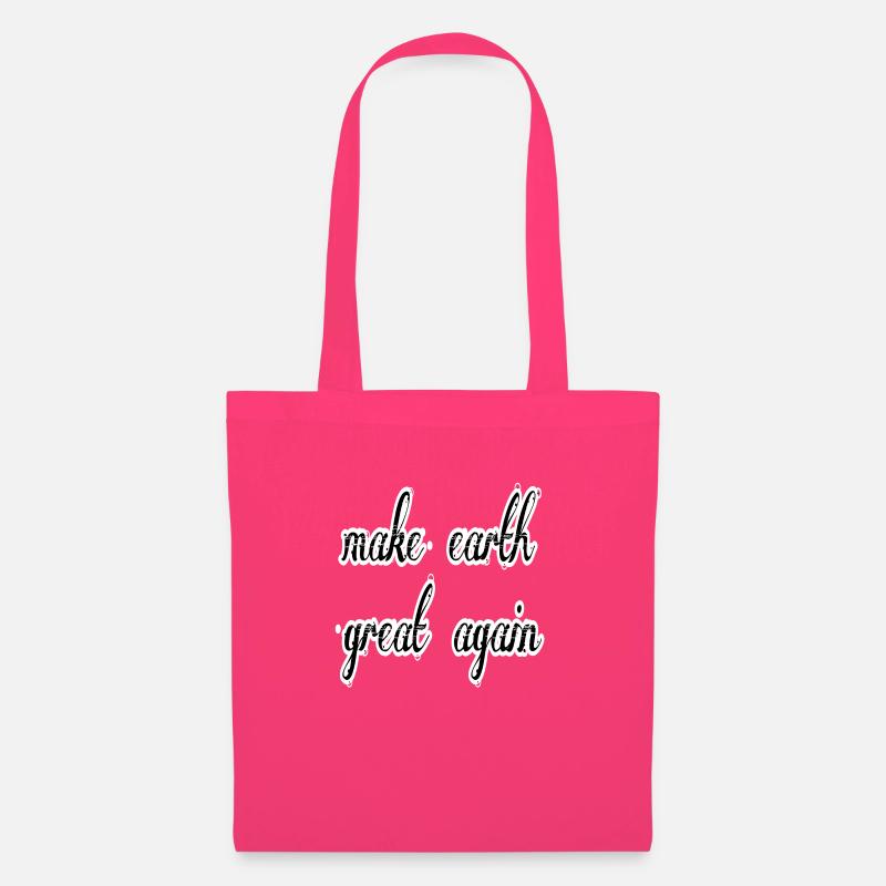 make earth great again - Stoffbeutel - Azalea