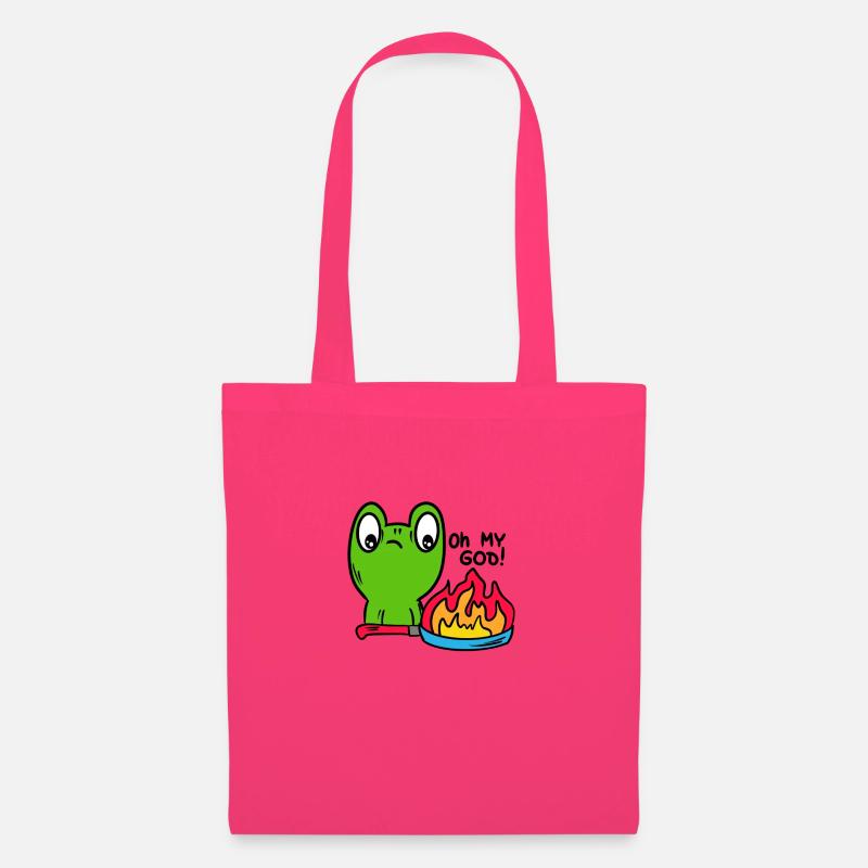 Funny frog, toad - Tote Bag - azalea