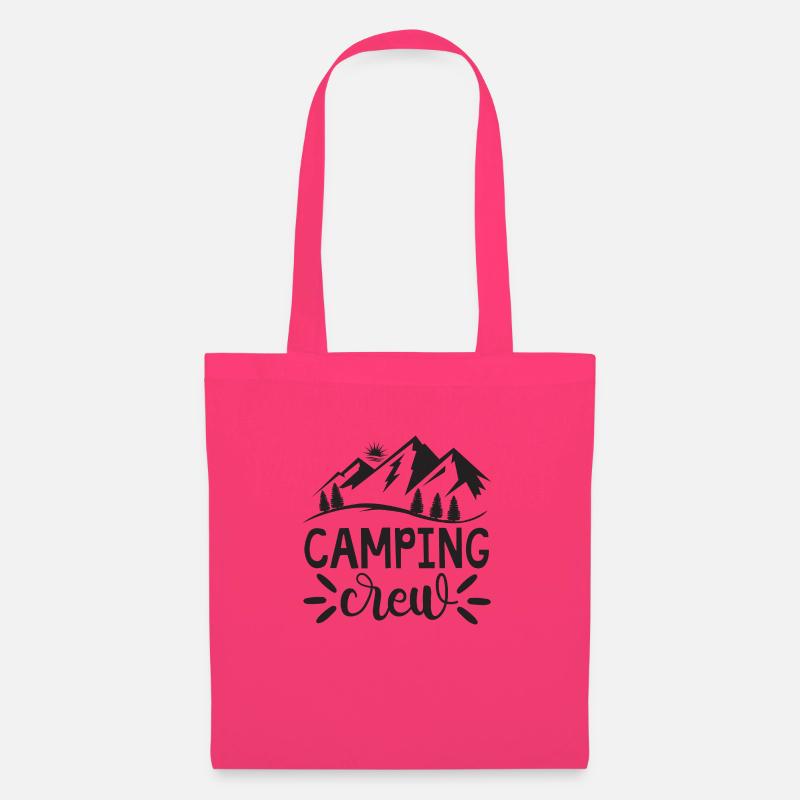 Camping Crew - Stoffbeutel - Azalea