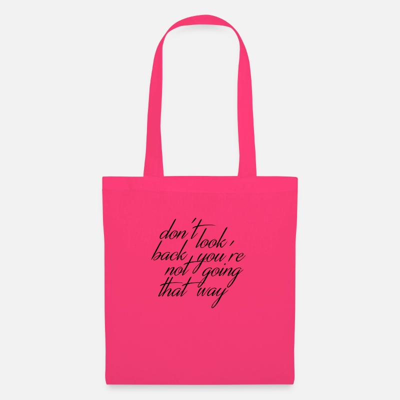 dont look back - Stoffbeutel - Azalea