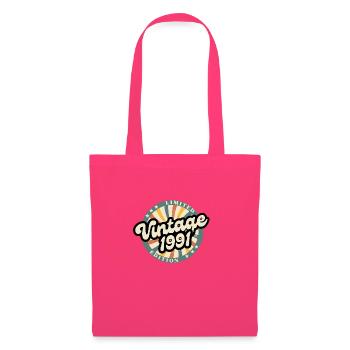 Limited edition vintage 1991 - Sac en tissu - rose azalée - Devant
