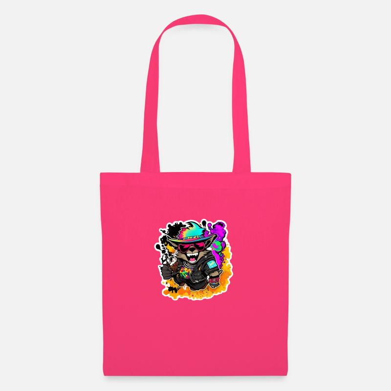 Cooles Alpaka Geschenk - Stoffbeutel - Azalea