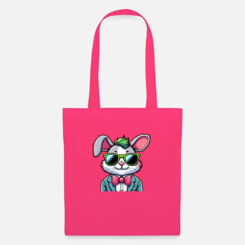 Cool easter bunny - Tote Bag - azalea