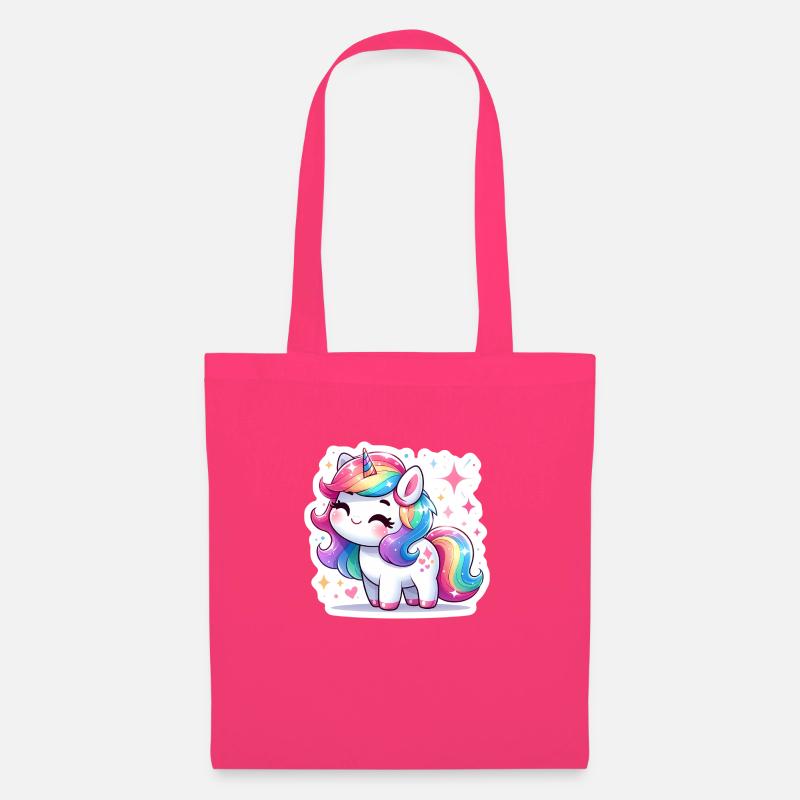 Regenbogen-Einhorn - Stoffbeutel - Azalea