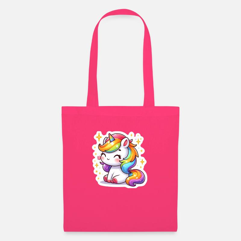 Regenbogen-Einhorn - Stoffbeutel - Azalea