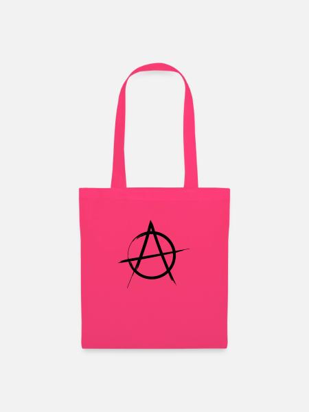 Anarchie Logo Design - Stoffbeutel - Azalea