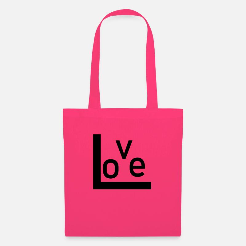 Love - Stoffbeutel - Azalea