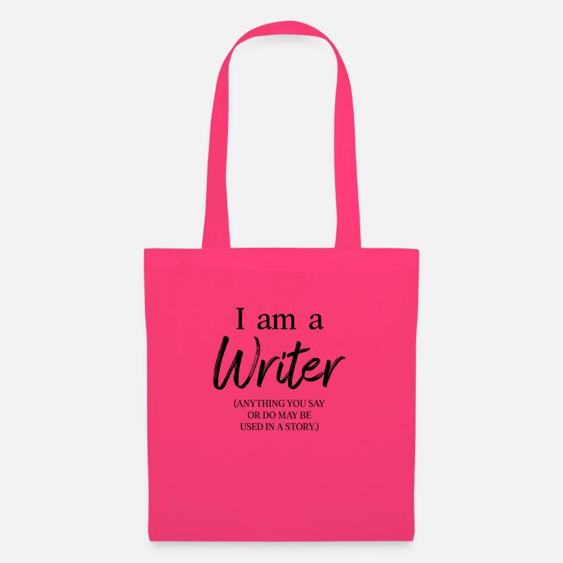 I am a writer - Stoffbeutel - Azalea
