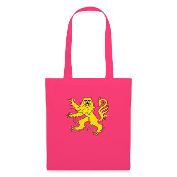 aveyron blason lion royal - Sac en tissu - rose azalée - Devant