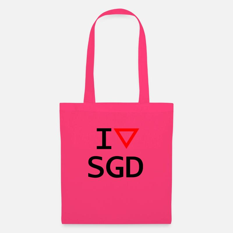 I love SGD - Stoffbeutel - Azalea