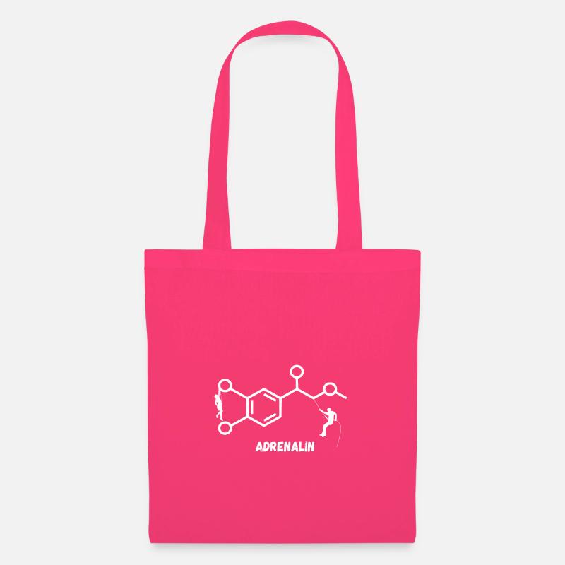 Formule structurelle d’adrénaline avec Climber - Sac en tissu - rose azalée