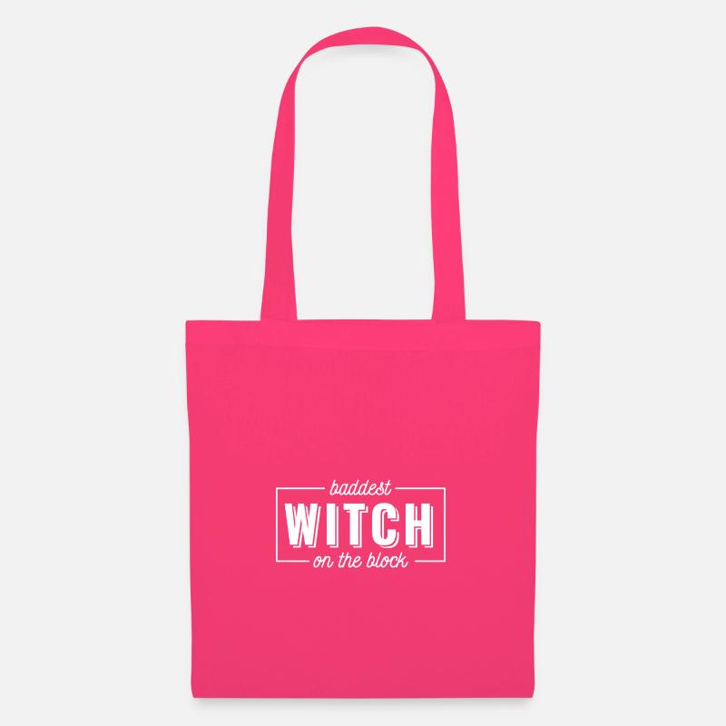 Baddest Witch on the Block Geschenkidee - Stoffbeutel - Azalea