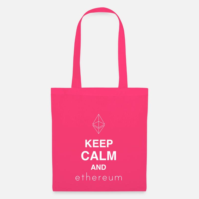 keep calm and etherium - Tote Bag - azalea