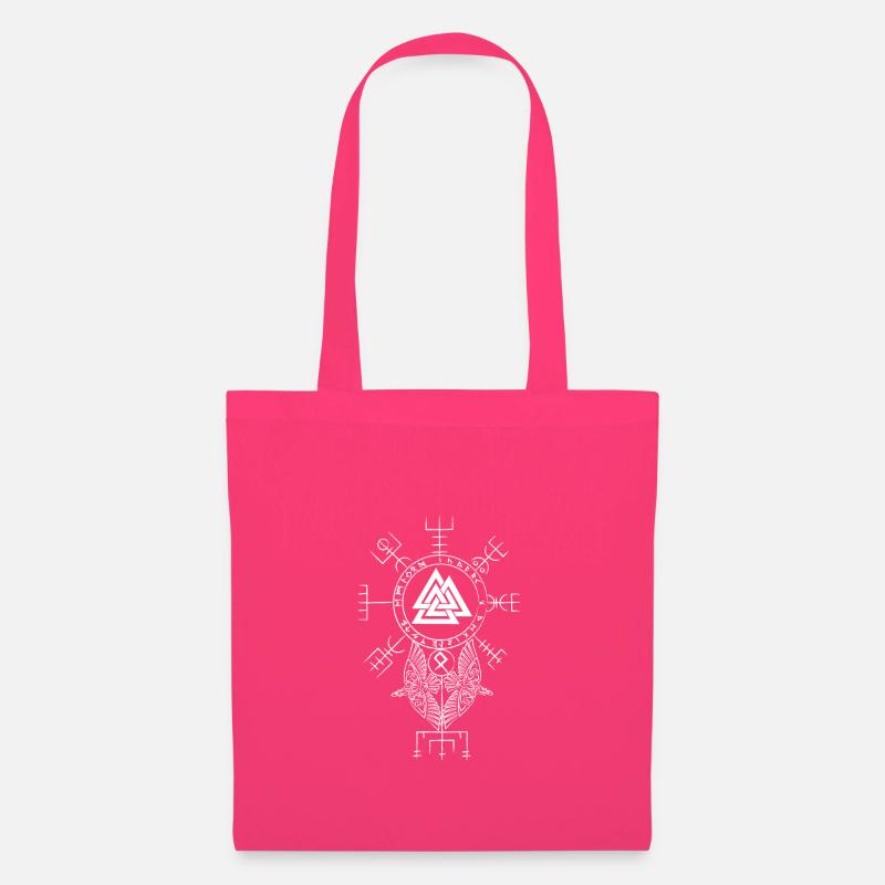 Klassisches Keltischer Wikinger Vegvisir Valknut - Stoffbeutel - Azalea