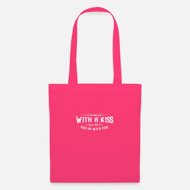 Ça a commencé par un baiser comment ça s’est terminé avec - Sac en tissu - rose azalée