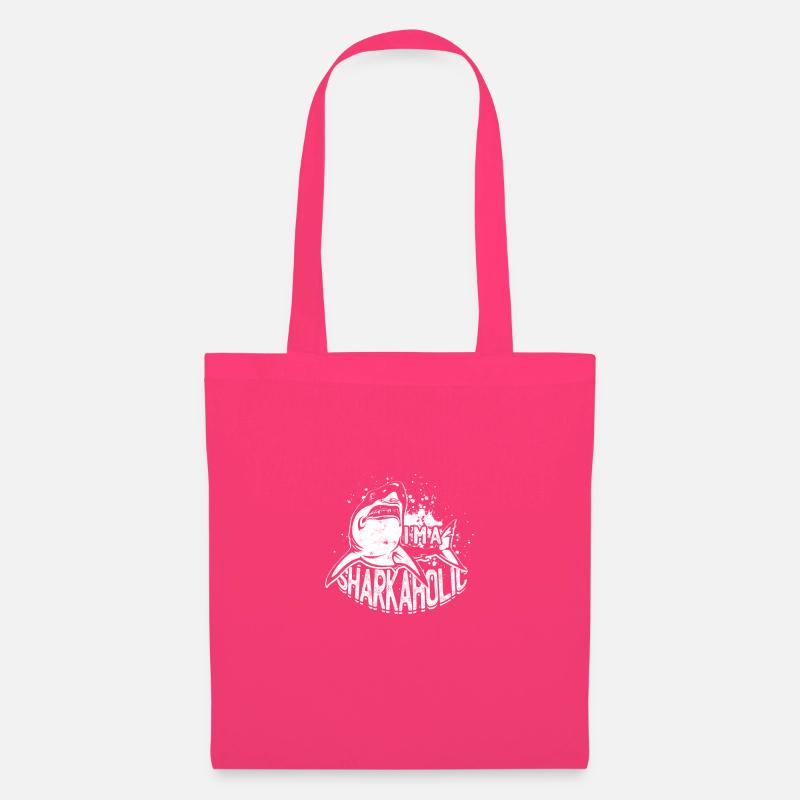 Ich bin ein Sharkaholic - Shark - Stoffbeutel - Azalea