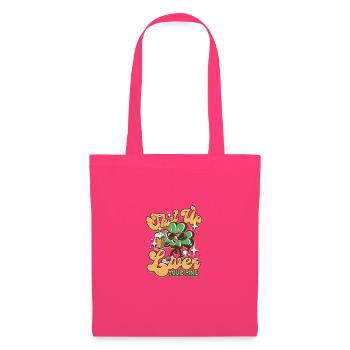 Tais-toi, foie, tu vas bien - Boire - Sac en tissu - rose azalée - Devant