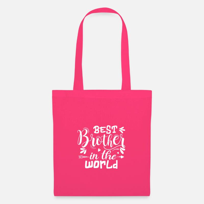 Bester Bruder der Welt Bester Bruder Geschenkidee - Stoffbeutel - Azalea