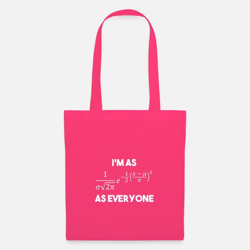 I'm as Normal as Everyone – Normal Distribution - Stoffbeutel - Azalea