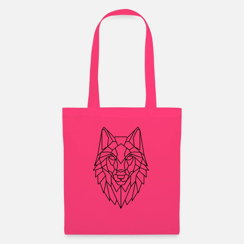 Wolf - Tote Bag - azalea