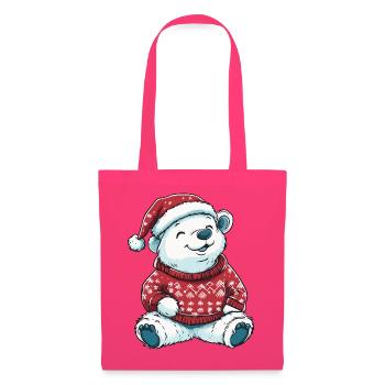 Polar Bear Christmas Xmas - Tote Bag - azalea - Front