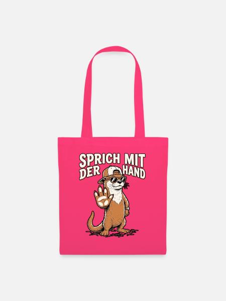 Sprich Mit Der Hand Otter - Stoffbeutel - Azalea