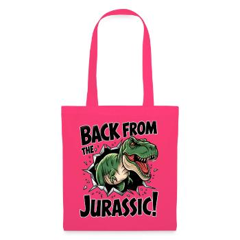 De retour du T-Rex Jurassic - Sac en tissu - rose azalée - Devant