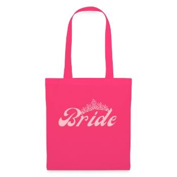 Bride Krone - Future Bride be - Boutique Premium JGA - Sac en tissu - rose azalée - Devant