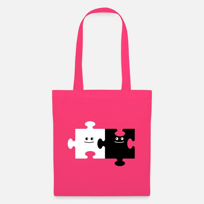 Puzzle Paar - Stoffbeutel - Azalea