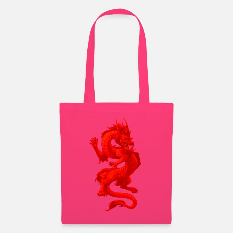 Leuchtender Drache - Stoffbeutel - Azalea
