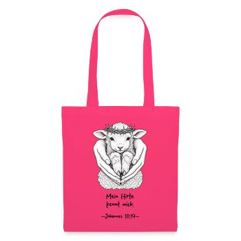Jesus – Der gute Hirte - Stoffbeutel - Azalea - Vorne