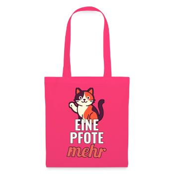 Adoption einer Katze Geschenk für Katzenfans - Stoffbeutel - Azalea - Vorne