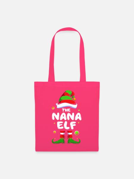 Elfe Elf Weihnachtsgeschenk Oma Großmutter - Stoffbeutel - Azalea