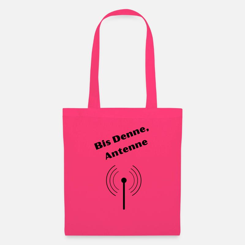 Bis Denne Antenne - Stoffbeutel - Azalea