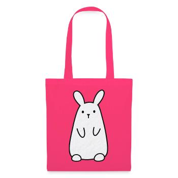 Lustiger Hase - Stoffbeutel - Azalea - Vorne