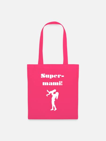 Super-Mami! - Stoffbeutel - Azalea