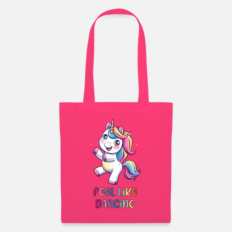 Feel Like Dancing - Einhorn - Tanzen - Stoffbeutel - Azalea