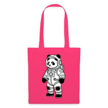 panda bear spacesuit - Tote Bag - azalea - Front
