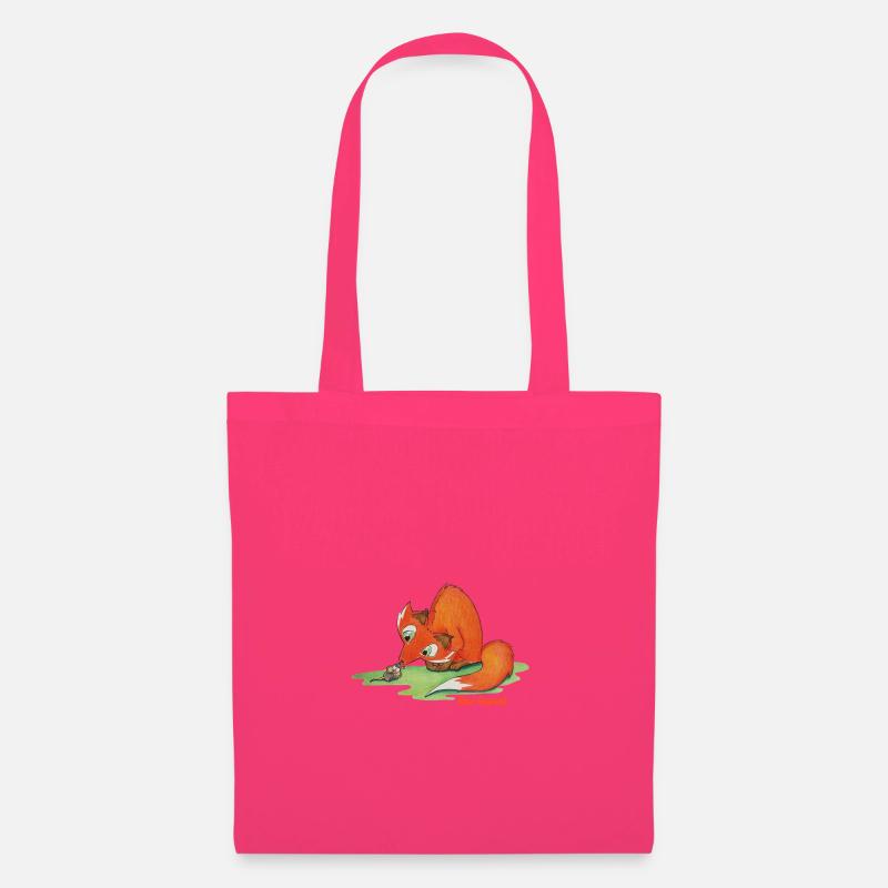 Fuchs Maus Freunde Fox and Mouse Friends - Stoffbeutel - Azalea