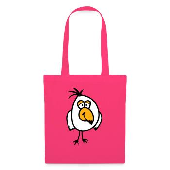 Budgie, parrot, little sparrow, bird smiling - Tote Bag - azalea - Front
